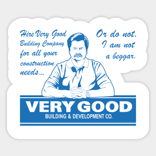 Very Good Building Sticker